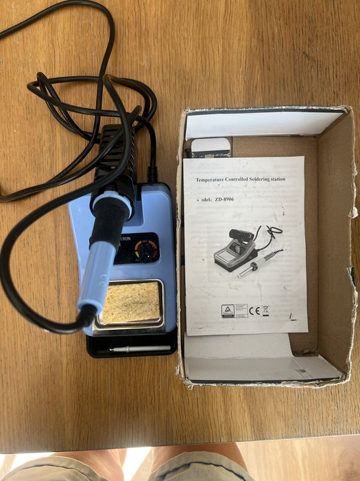 Stacja lutownicza 48W, 160-480 stopni