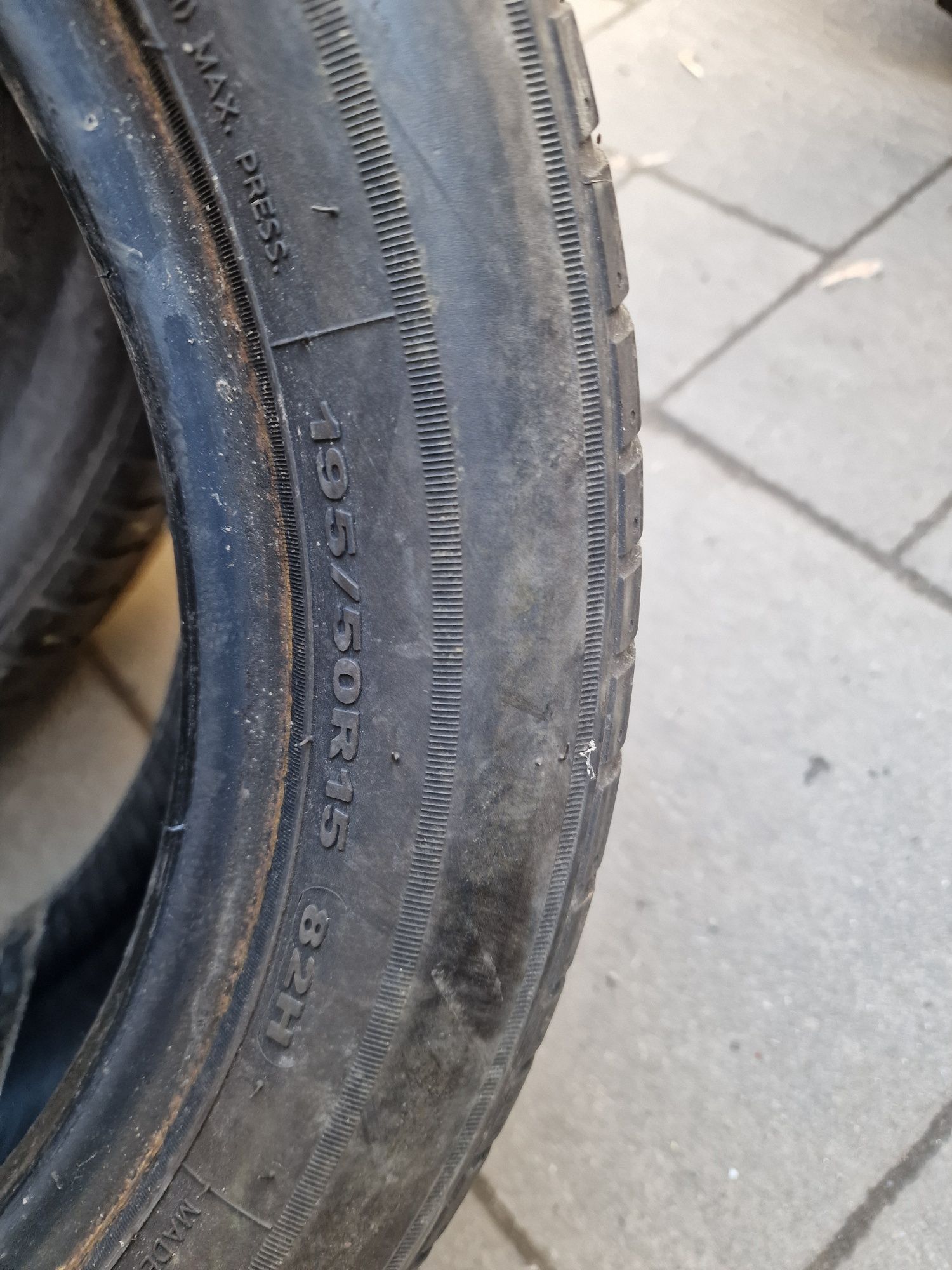 Летняя резина 195/50 R15 Hankook
