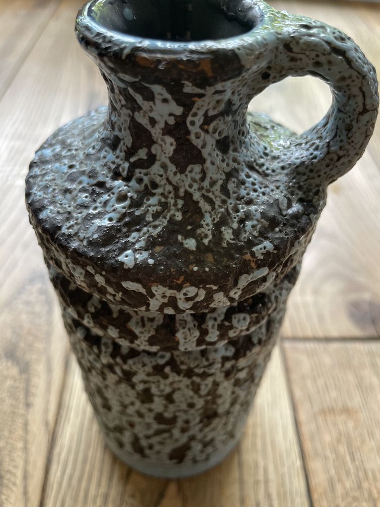 Wazon ceramiczny Fat Lava z lat 60