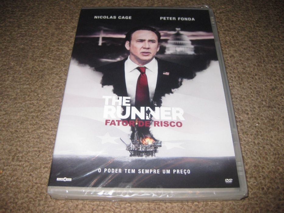 DVD "The Runner" com Nicolas Cage/Selado!