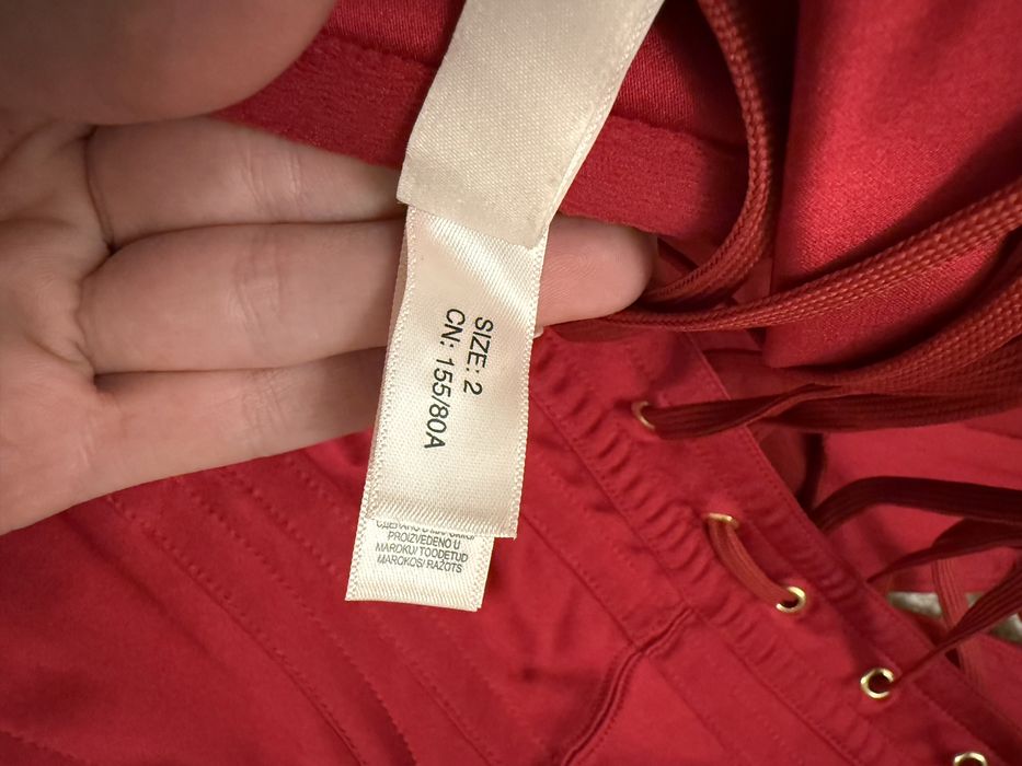 Корсет agent provocateur красный шелковый оригинал