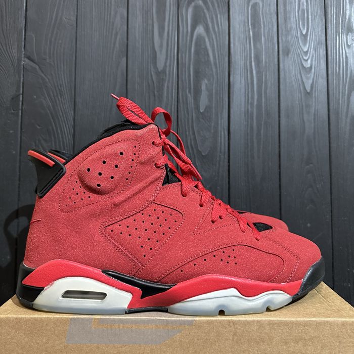 Замшеві ботінки Nike Air Jordan Retro 6. 47 розмір 30.5 см