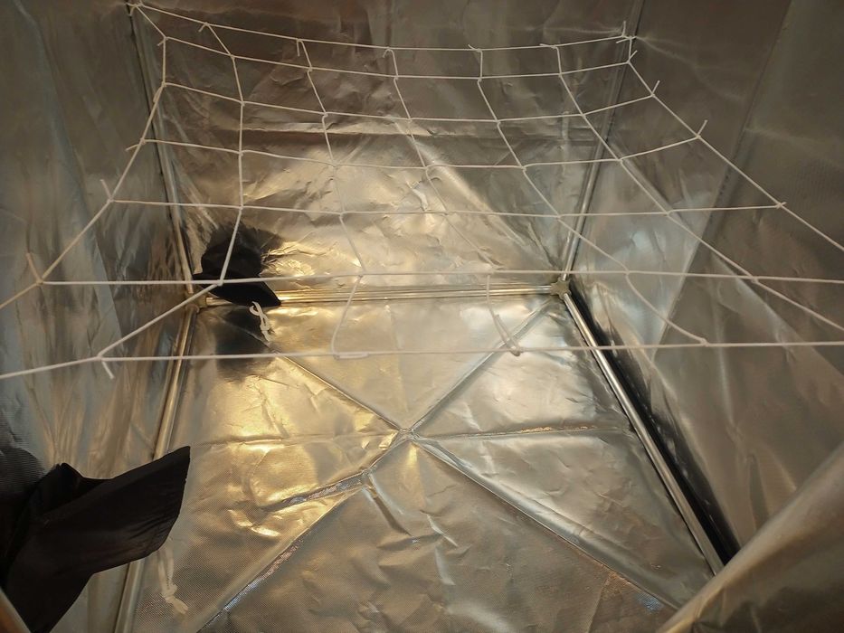 Growbox 90x90x180 tytoń zioła warzywa mylar cbd thc szklarnia foliak