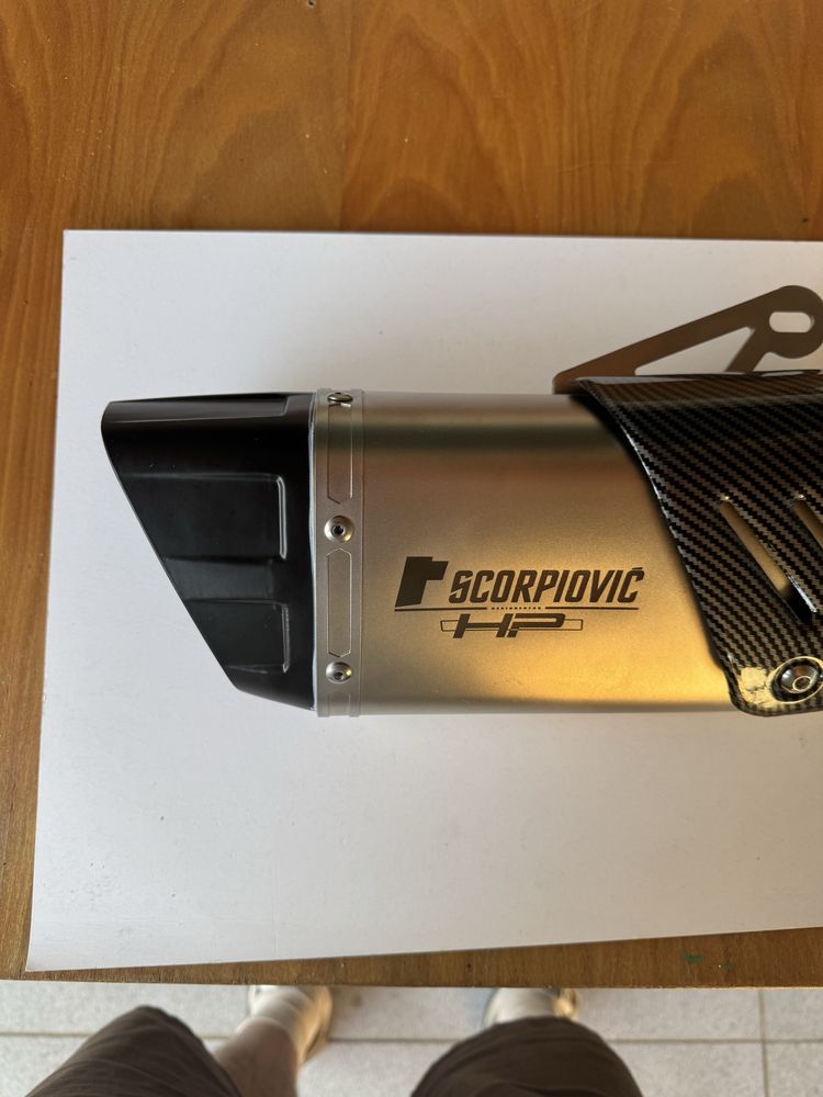 Ponteira moto nova Scorpiovic. Oferta portes