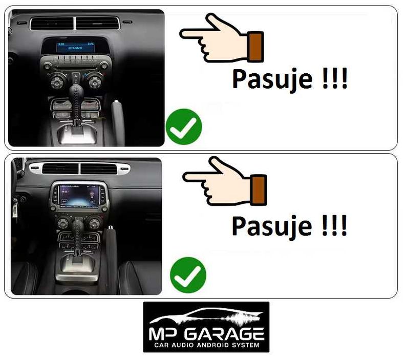 Nawigacja Chevrolet_Camaro_5 CarPlay AndroidAuto 4G LTE Qled