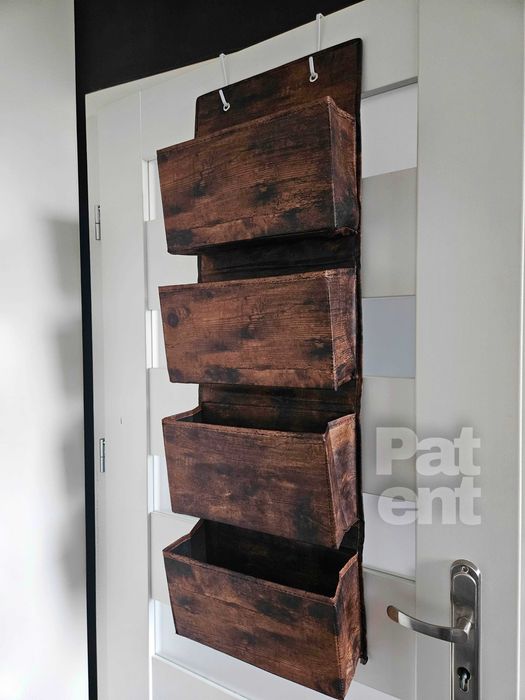 Wiszący organizer pudełka do powieszenia z 4 kieszeniami na drzwi