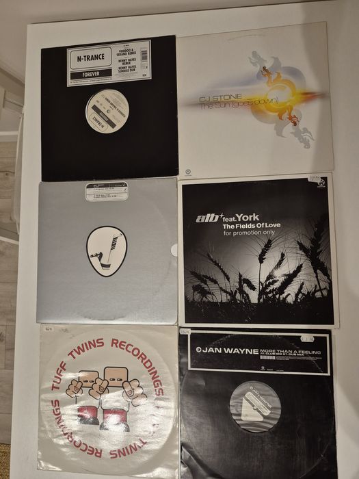 Płyty winylowe trance house klasyki na sztuki