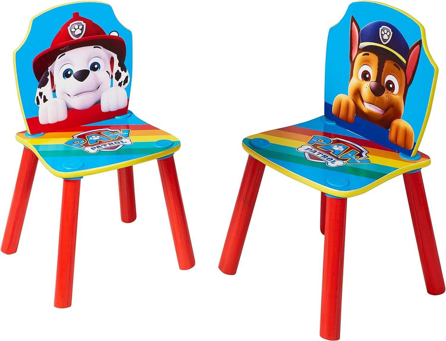 PAW PATROL Zestaw stolik 2 krzesła dla dzieci