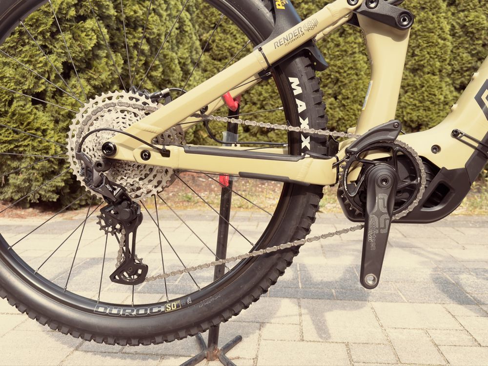 RENDER 8.0 625 – roz.M / Bosch CX /Fox/Shimano XT–jak nowy! Gwarancja!