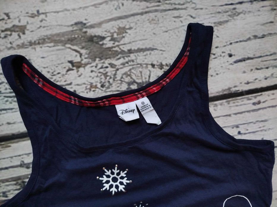 Świąteczna koszulka do spania Disney jak nowa rozmiar XS/S