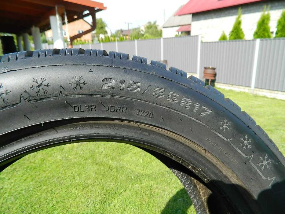 Шина колеса резина R17 215/55 GoodYear UltraGrip 4шт Зима