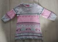 Sweterek tunika dla dziewczynki Topomini r.68