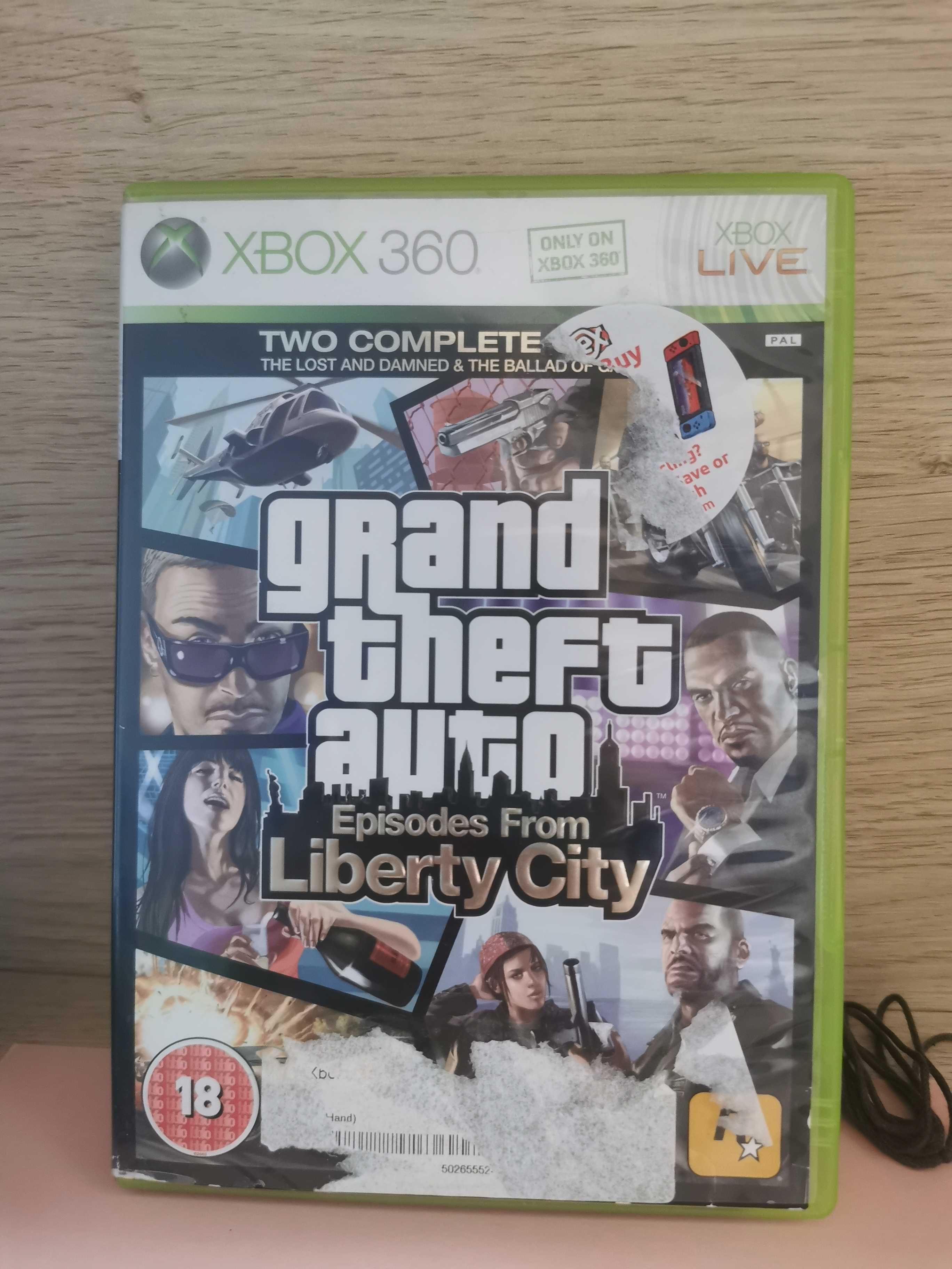 Gta Episodes From Liberty City gra Xbox 360