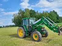 Sprzedam John deere 6100 z turem