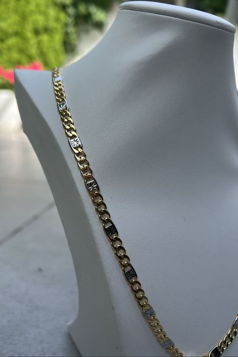 Złoty łańcuszek pancerka p.750/ waga 18g/ dł. 60cm/ Okazja na święta