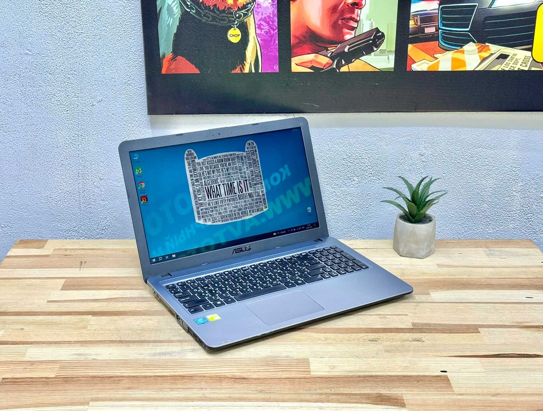 Ноутбук Asus Vivobook R540s ( РОБОТА, НАВЧАННЯ ТА НЕВАЖКІ ІГРИ! )