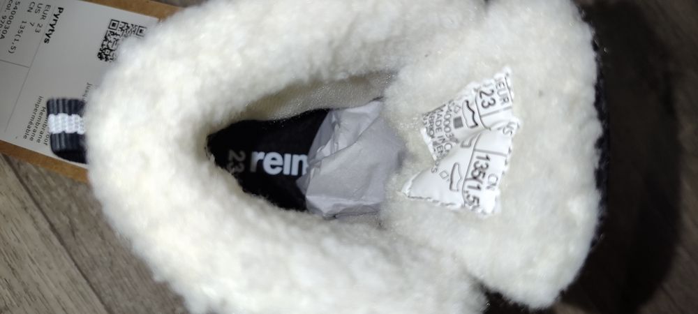 Reima зимові черевики 23 р НОВІ!