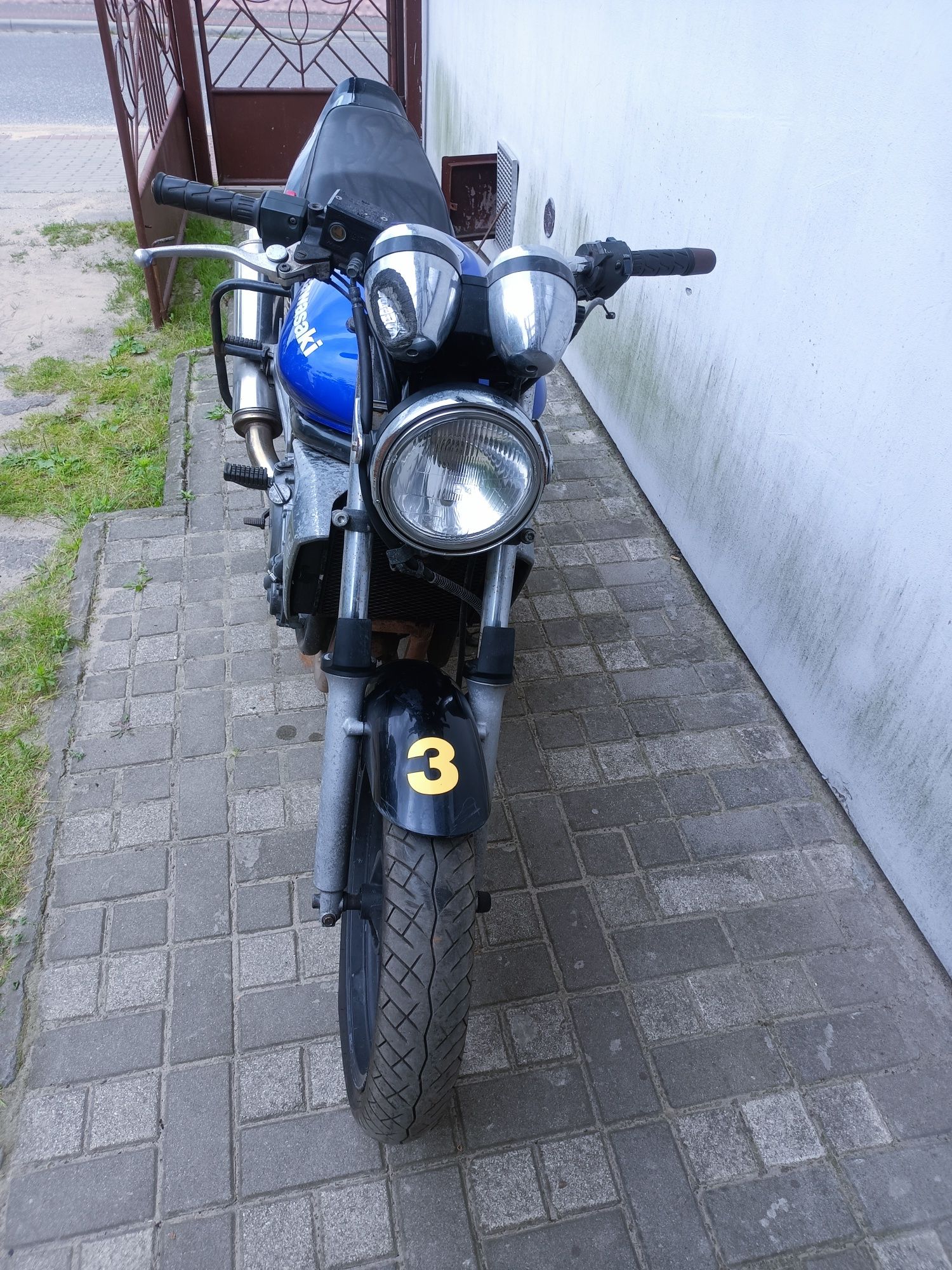 Części kawasaki er5 po 2002 r kierownica bak silnik liczniki owiewki