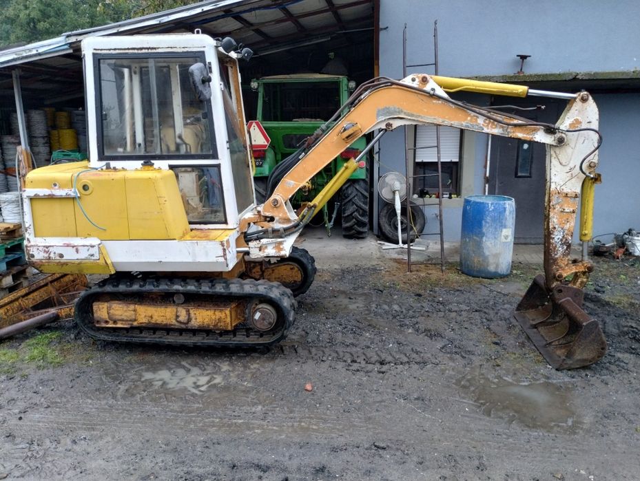 Mini koparka, koparka, kubota, kamatsu, jcb