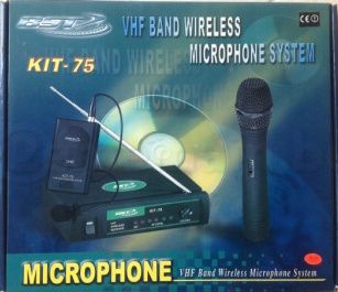 Microfone BST s/ fio (wireless) KIT-75 Headset