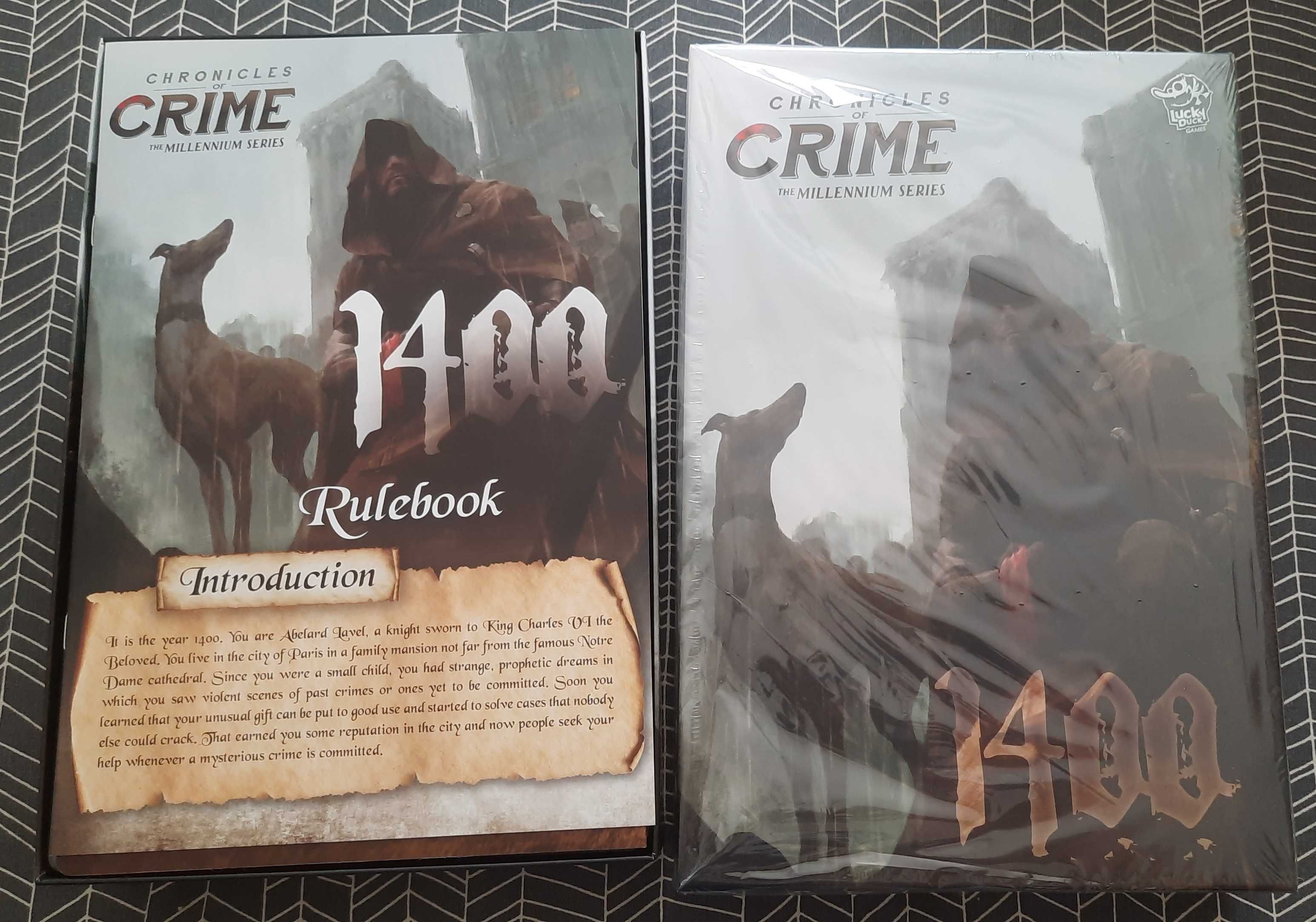 Jogo de Tabuleiro Chronicles of Crime: 1400 Como Novo