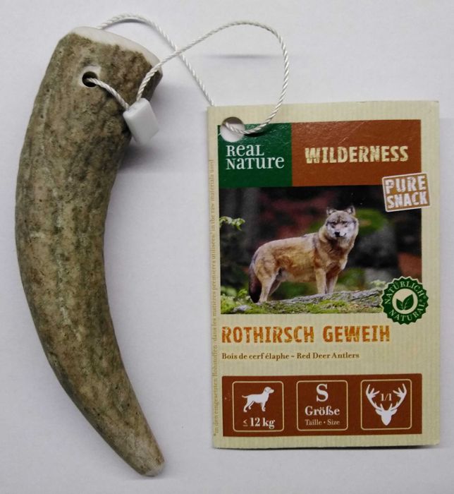 Poroże jelenia gryzak dla psa REAL NATURE WILDERNESS rozmiar S 56 g
