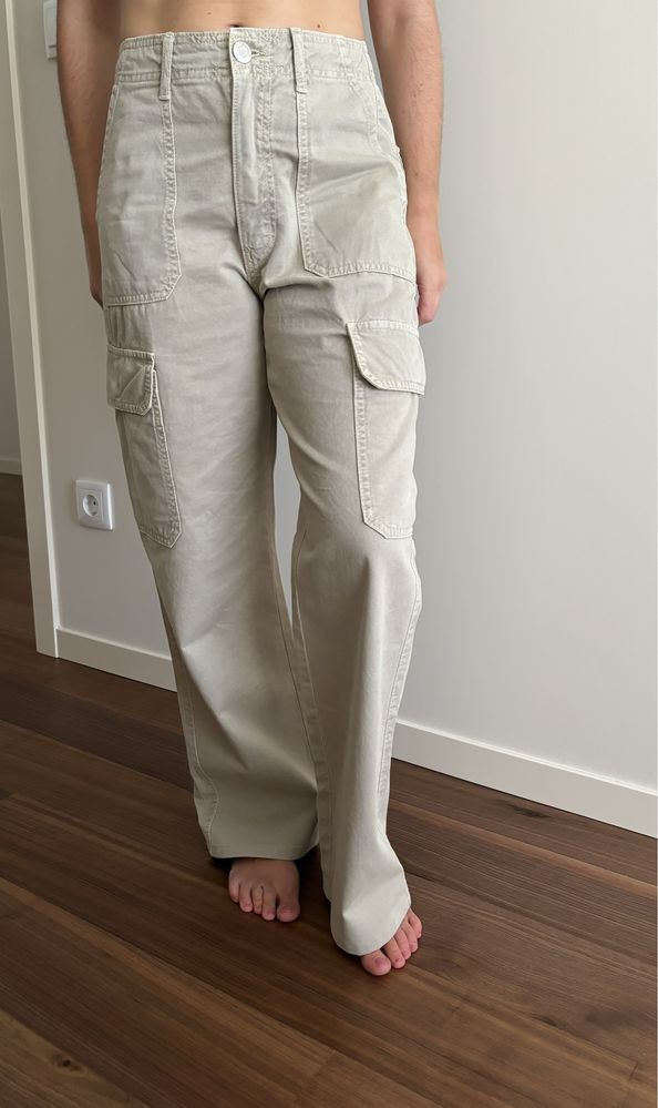 Calças cargo da Zara