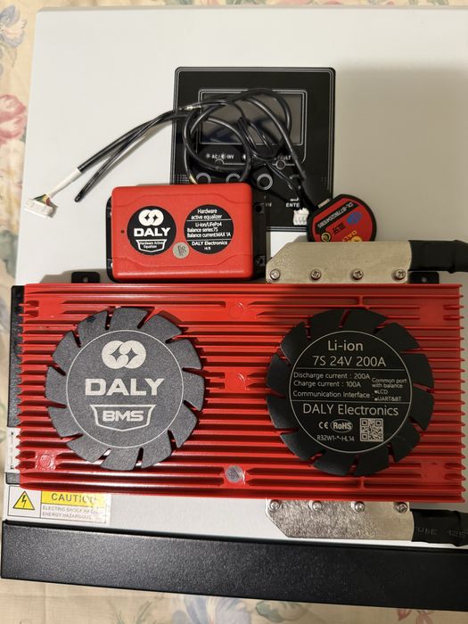 BMS Daly 7s 1-200A + Балансир 7s