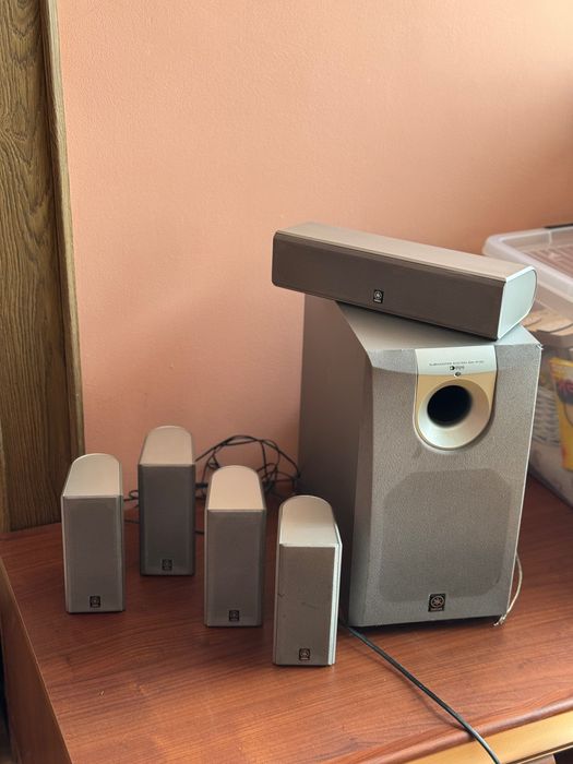 Yamaha RX-V450 + DVD-S550 + głośniki 5.1 – kompletny zestaw