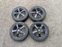 Koła felgi Dezent 16x6.5J ET48 5x114.3 opony Michelin Alpin 5