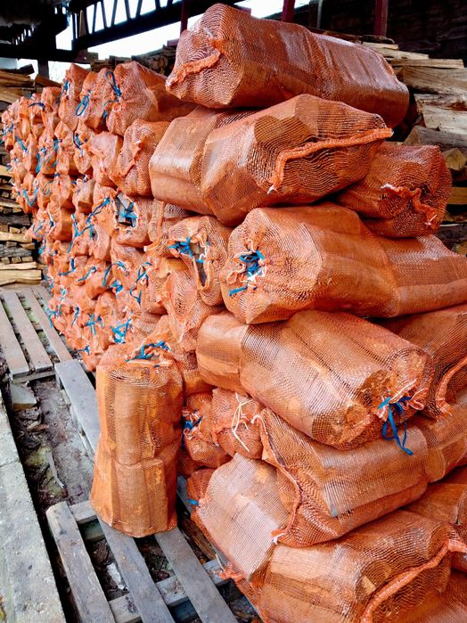 Drewno Kominkowe Olcha Buk w workach