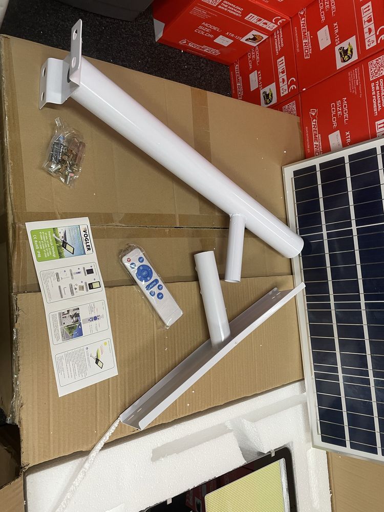 Lampa Solarna PREMIUM Uliczna VÖGLER GmBh wersja 2000W, latarnia