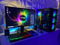 Komputer do gier cały zestaw gamingowy I3 GTX1050 8gb 120ssd 1000hdd
