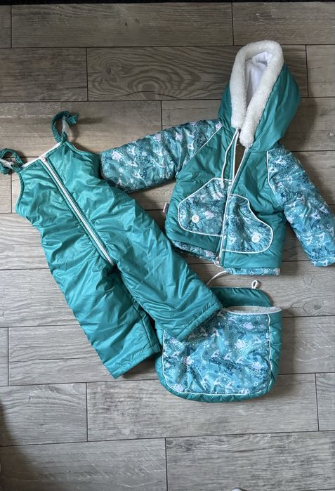 Зимовий комбінезон 2 в 1 від народження до 2 років