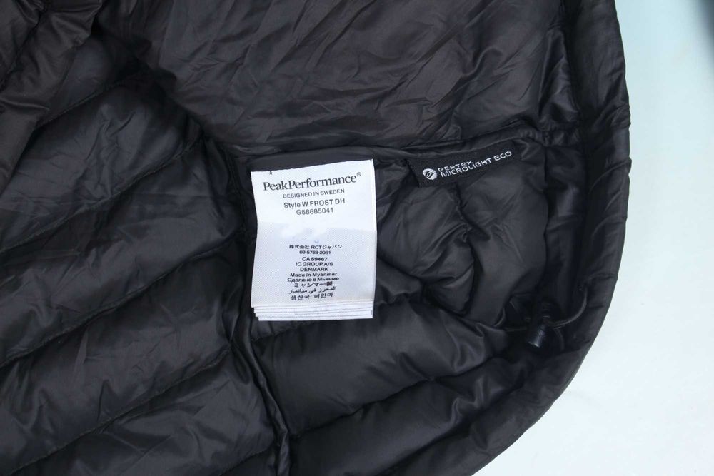 Kurtka puchowa z kapturem Frost Pertex Microlight Eco Peak Performance