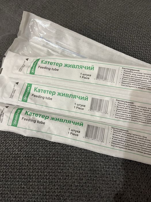 Катетер харчовий medecare fr4 - 34шт