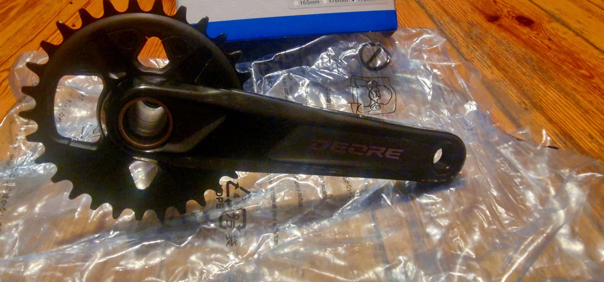Shimano korba Deore FC-M6100 30T 175 mm 12rz