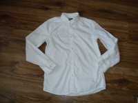Біла сорочка на 9-10 років до довгого та короткого рукава