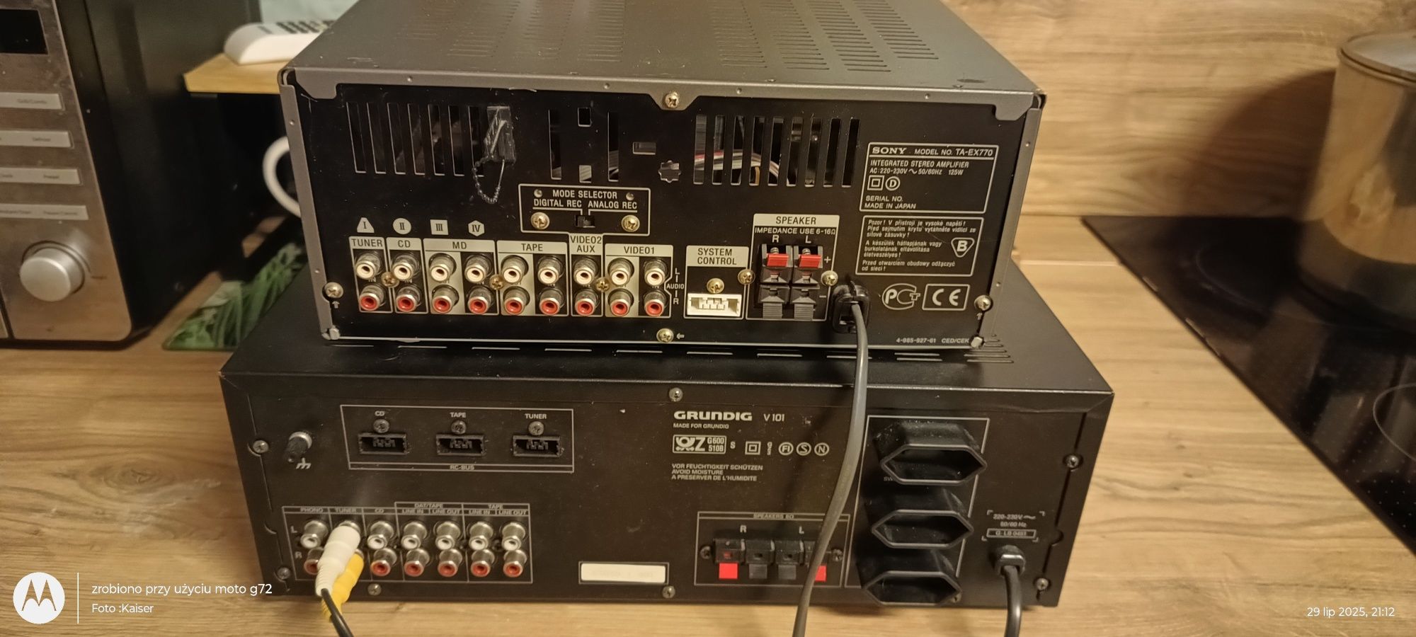 Wzmacniacze stereo V101