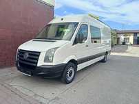 VW Crafter 2.5 TDI Maxi 6osobowy Brygadowka Klima Tempomat Sprowadzony