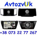 Магнитола TIGUAN Volkswagen TOURAN SHARAN ALHAMBRA CarPlay Android 14