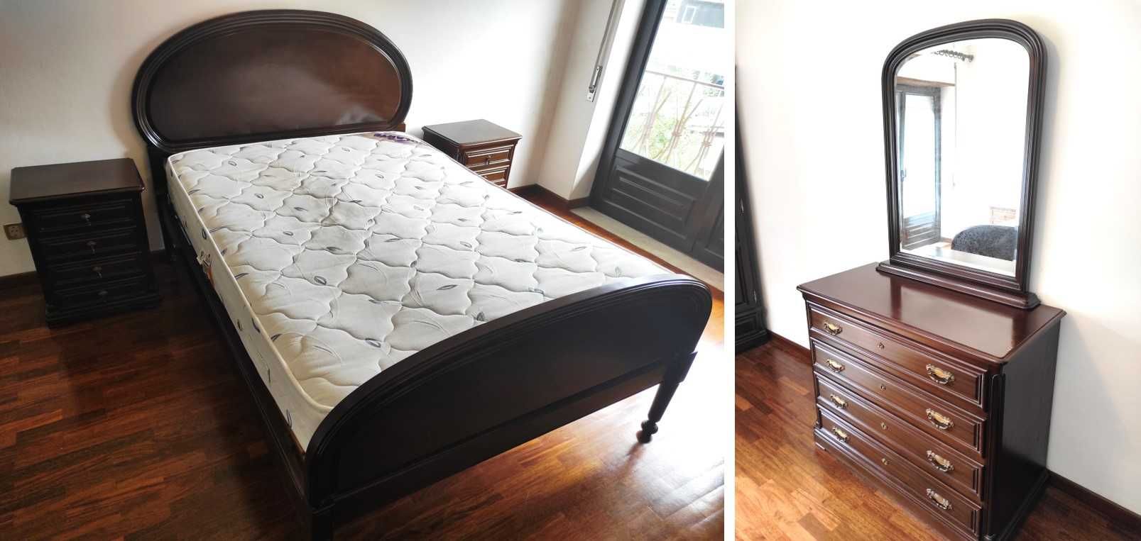 Quarto Casal (cama+cómoda+mesas cab)