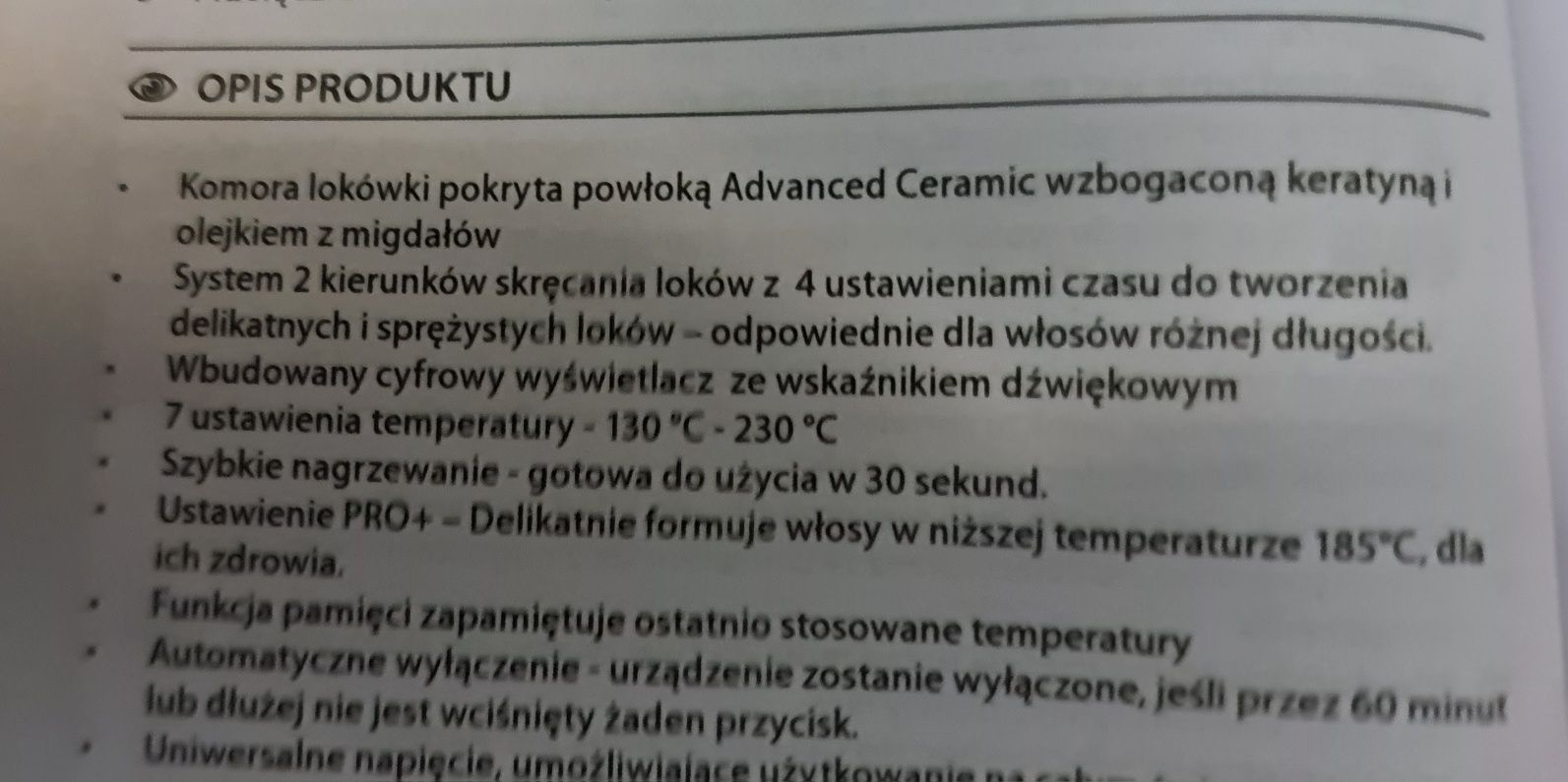 Spadam lokówkę Remington keratin protest