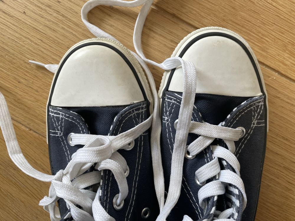 J.nowe renisowki za kostke roz.35 22cm granat jak converse okazja