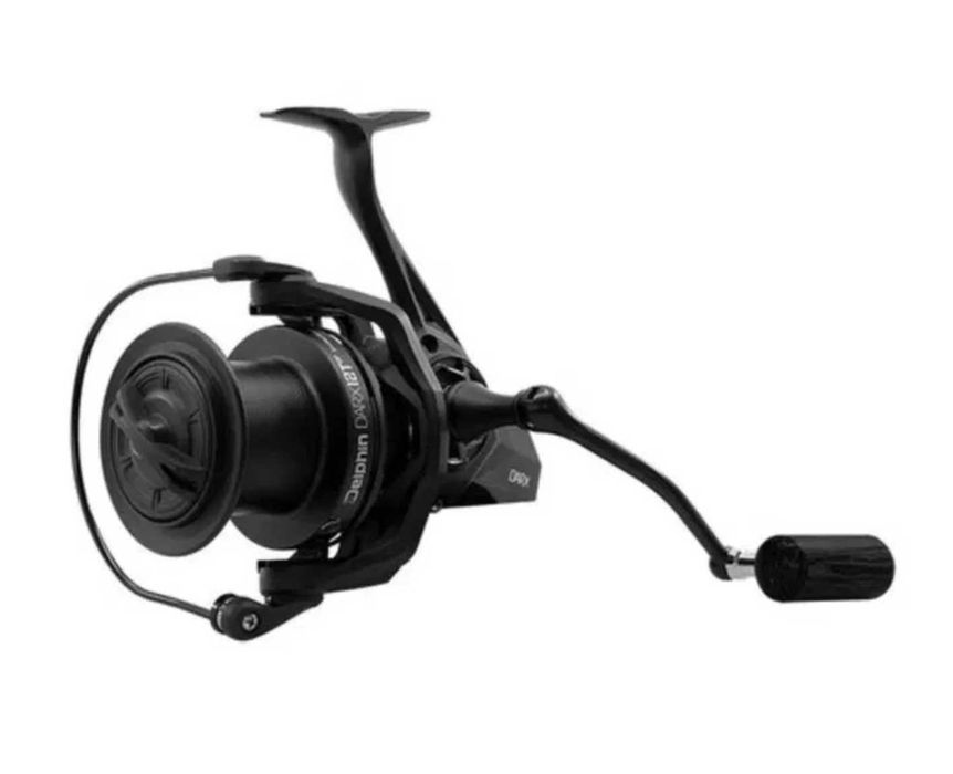 Zestaw karpiowy wędka Daiwa kołowrotek z wolną oscylacją żyłka Shimano