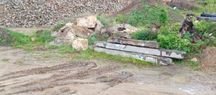 Gruz betonowy i dolomit