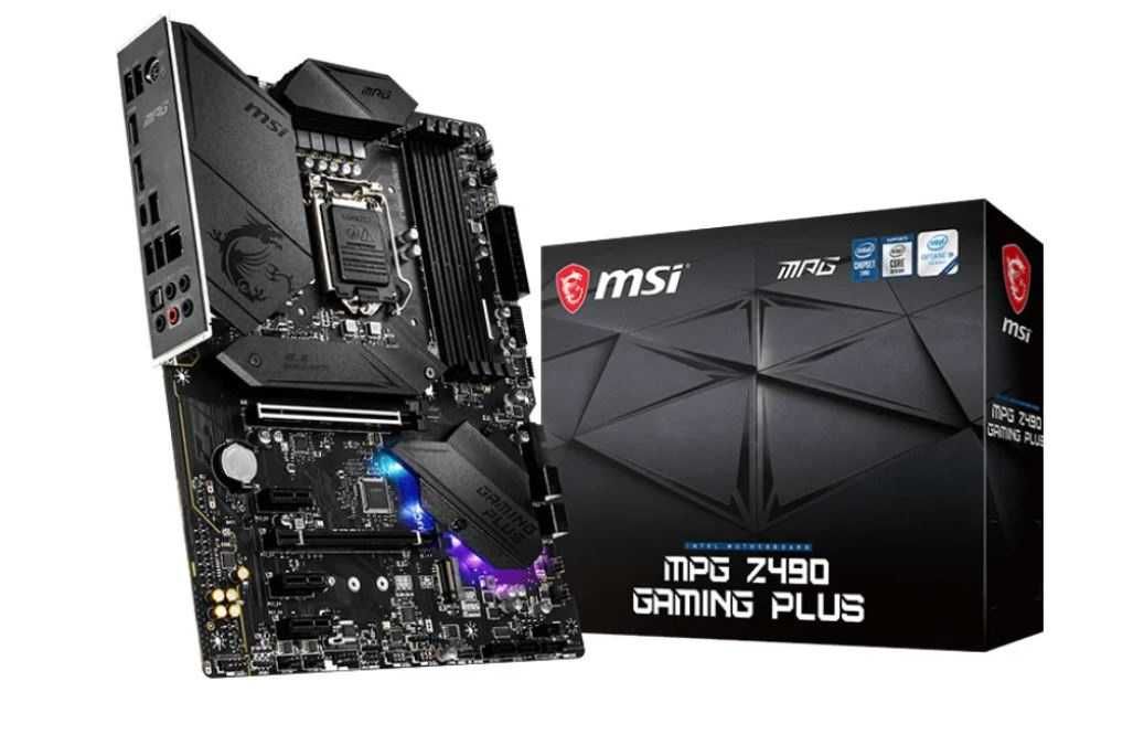 MSI MPG Z490 Gaming Plus + Intel i5-10600K