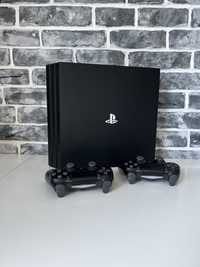 Ps4 Pro 1 tb 72 рев - 12 игр // 2 джойстика - пс4