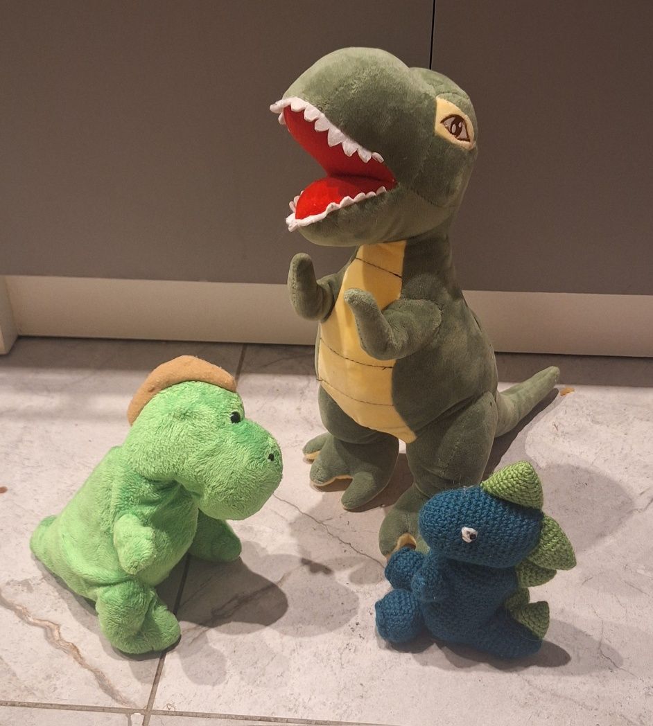 Maskotki Dinozaury