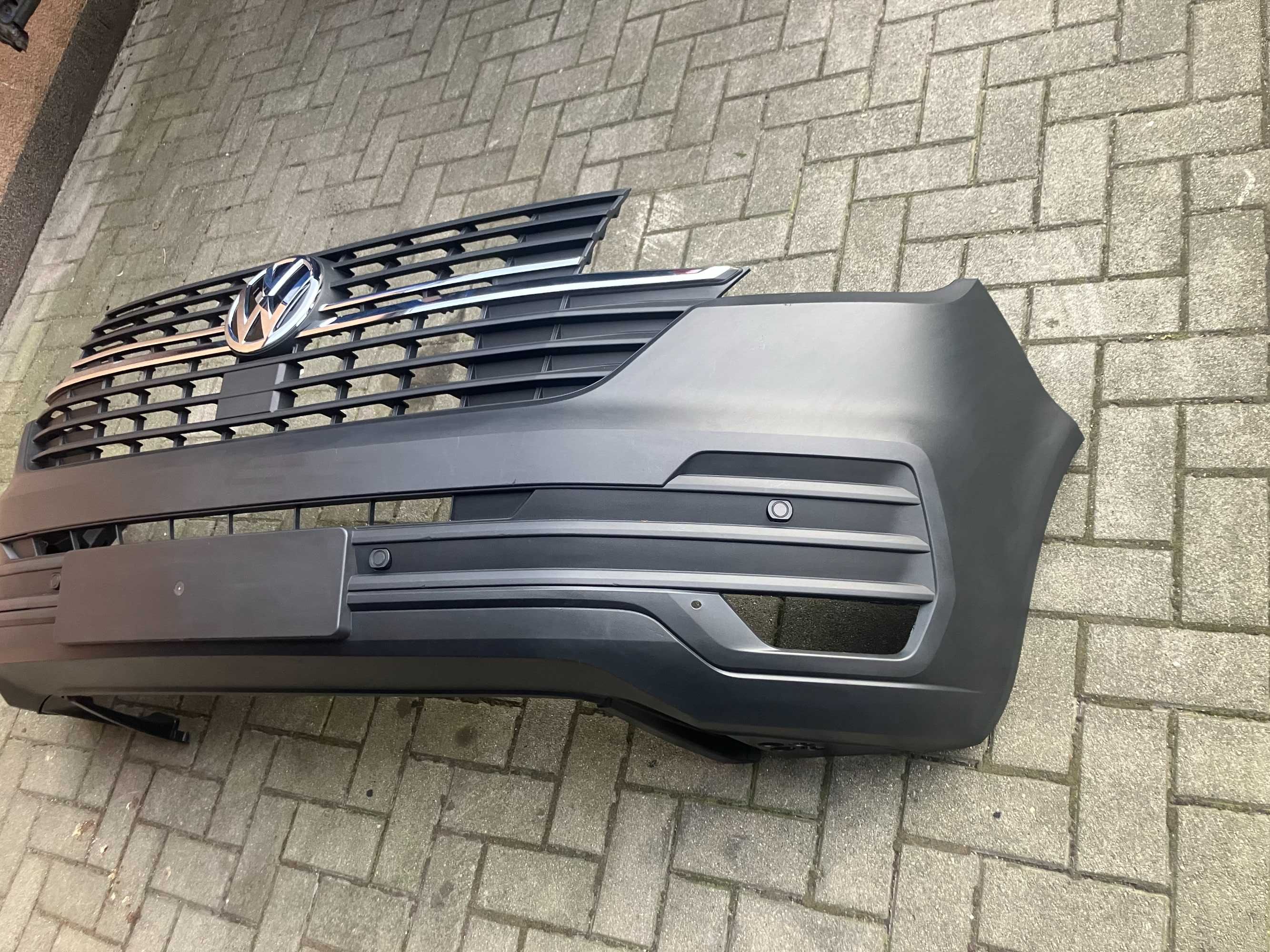 Zderzak przedni do Vw T6.1; T6 Lift TRANSPORTER na 4 PDC STRUKTURA